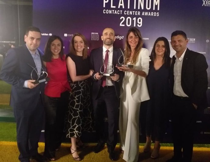 Economía.- Atento y Repsol obtienen el premio 'Platinum Contact Center 2019' a l