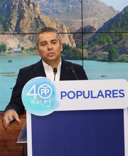 Agua.- Jesús Cano (PP): "El gobierno socialista enseña sus cartas y su jugada pa