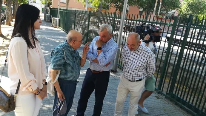 El regidor de Vox a l'Ajuntament de Palma, Fulgencio Coll, a Son Gotleu