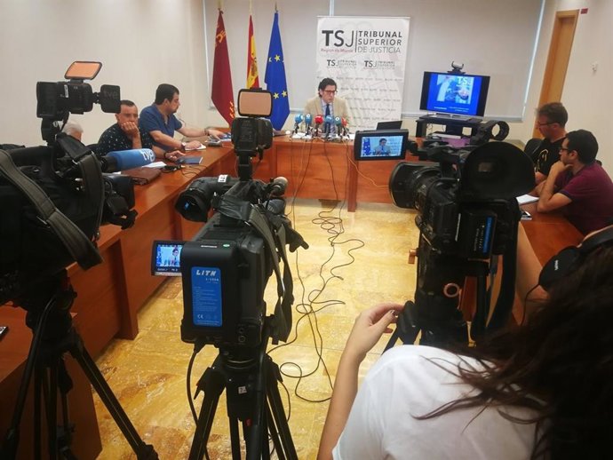 El presidente del TSJRM ofrece los datos de la Memoria Judicial de 2018