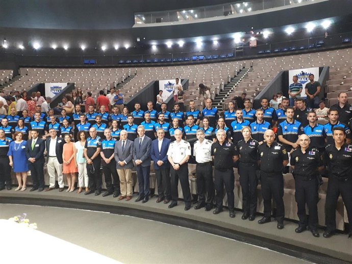 Medio centenar de nuevos agentes de Policía Local prestará sus servicios en ayuntamientos de CyL