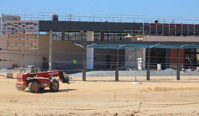 Obras de la estación del AVE al 62%.
