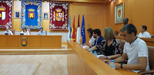 Imagen del pleno del Ayuntamiento de Talavera