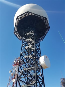 Radar d'ENAIRE en Randa (Mallorca)