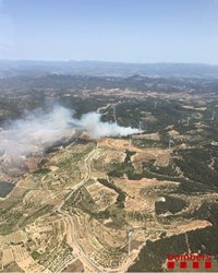 Brussel·les activa el satèl·lit Copèrnic a petició d'Espanya pels incendis a Tarragona