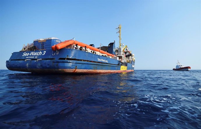 Barco de la ONG Sea Watch