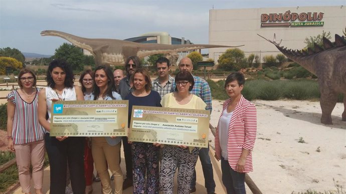 Dinópolis entregará más de 23.000 euros a las asociaciones SAMS y Autismo Teruel.