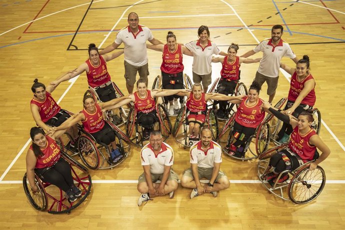 La selección española femenina de baloncesto en silla de ruedas