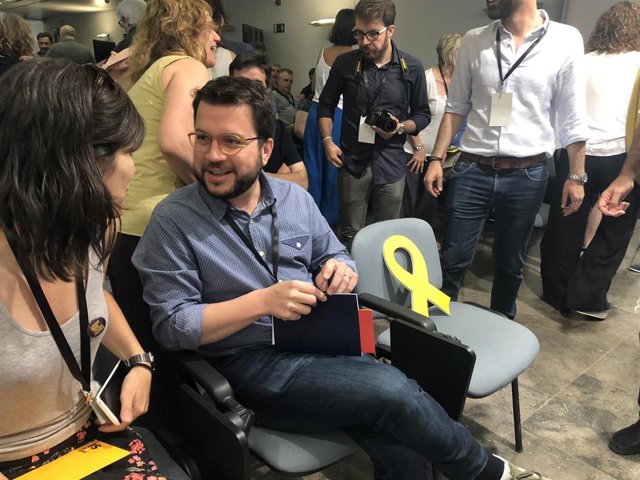 El vicepresidente de la Generalitat y adjunto a la presidencia de ERC, Pere Aragonès.