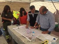 Los Bomberos priorizan que no avance a poblaciones el fuego de Almorox-Cadalso