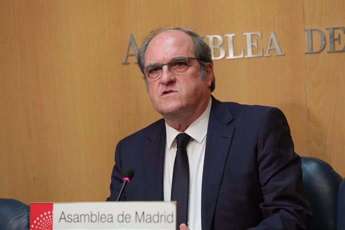 El candidato del PSOE a la Presidencia de la Comunidad de Madrid, Ángel Gabilondo.