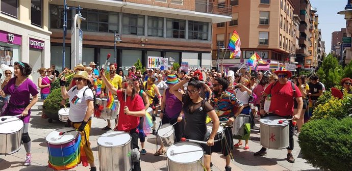 Manifestacioón LGTB en Talavera
