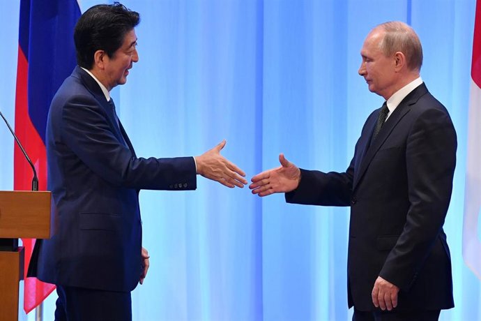 Putin y Abe en Osaka