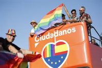 Orgullo Lgtbi Andalucía lamenta los incidentes hacia Cs en la manifestación de Sevilla y traslada su apoyo y solidaridad