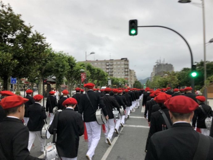 Alarde tradicional de Irun.
