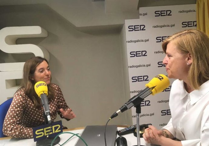 Inés Rey, alcaldesa de A Coruña, en entrevista en Radio Galicia Cadena Ser