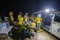 Tolón destaca la actuación "eficaz" de los medios que han participado en el control del incendio de Toledo