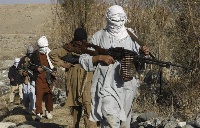 Milicianos del autoproclamado Estado Islámico en Afganistán