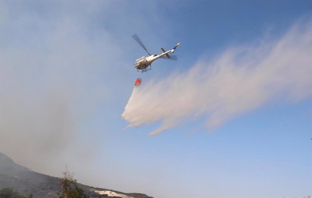 Incendio de Cenicientos y Cadalso de los Vidrios en Madrid. Tercer día.