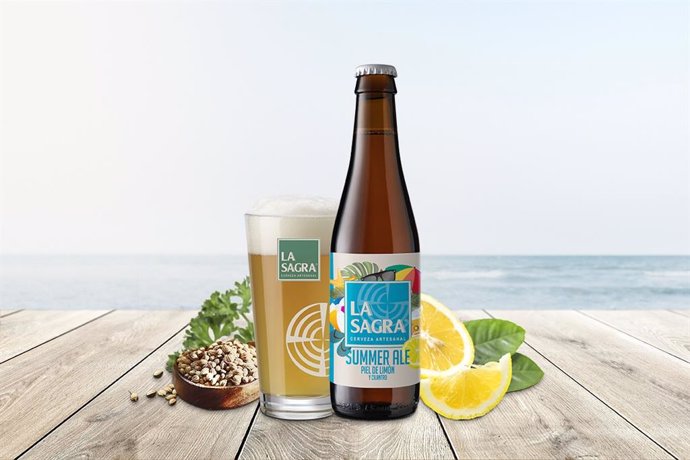 La Sagra lanza 'summer', la cerveza de verano tipo ale con piel de limón y semillas de cilantro