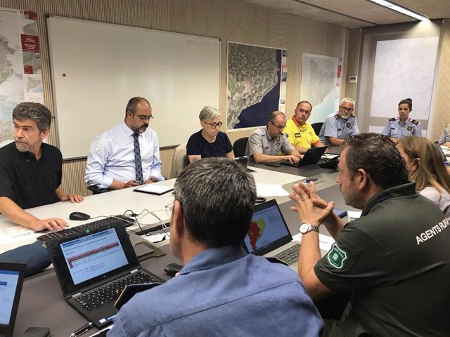 Buch preside el Comité Técnico del plan Infocat y seguimiento de la ola de calor