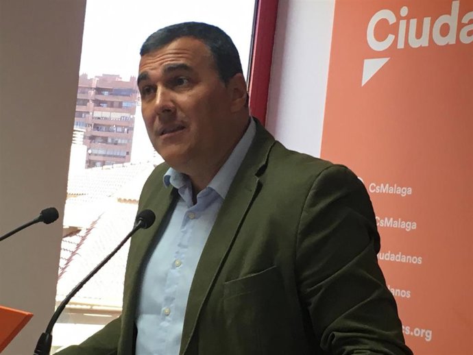 El parlamentario andaluz de Cs por Málaga Carlos Hernández White