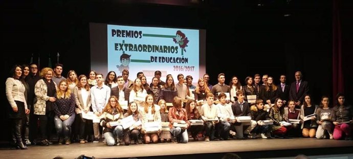 Entrega de los Premios Extraordinarios de Formación Profesional en Extremadura