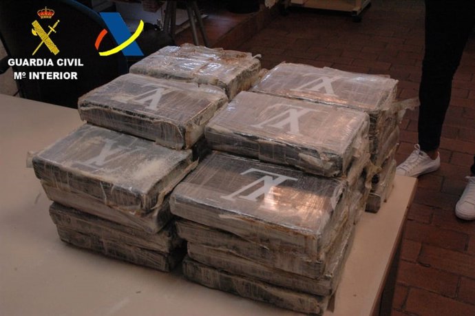 Droga incautada en Grna Canaria cuando intentaban introducirla oculta con otra mercancía a través del Puerto de Las Palmas