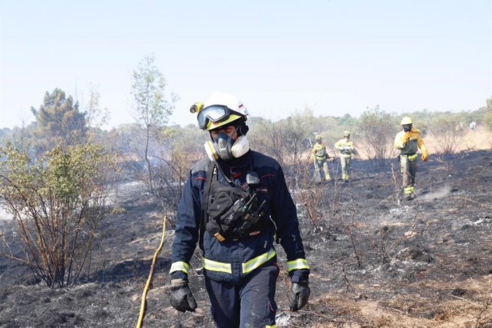 Incendio en Cenicientos y Cadalso