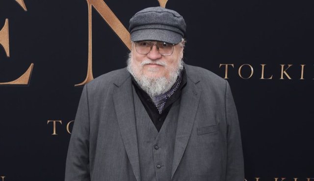 George R.R. Martin durante la presentación de Tolkien