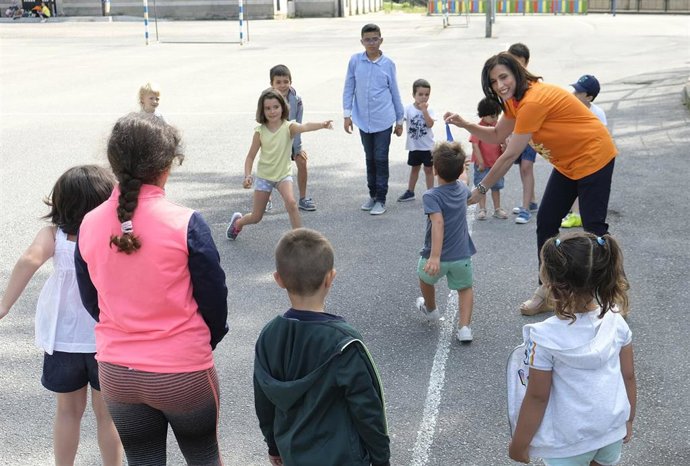 La alcaldesa, Gema Igual, en el inicio de El Veranuco