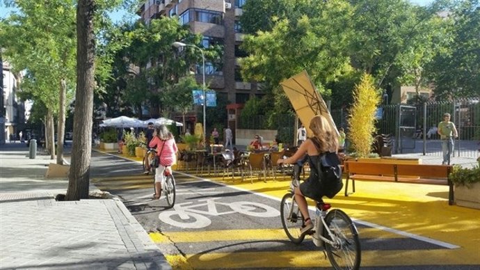 Calle Galileo, en Madrid.