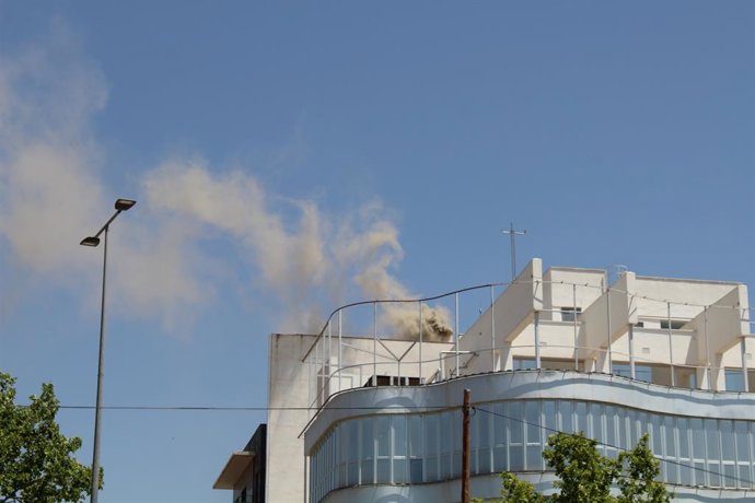Incendios.- Desalojado el Centro Cultural Roque Baños en Jumilla por un incendio