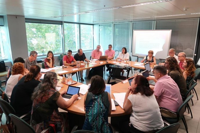 Integrants de la Mesa Sectorial d'Educació