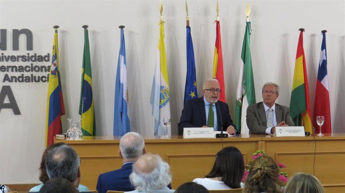 Inauguración de los cursos de verano de la UNIA en La Rábida (Huelva)