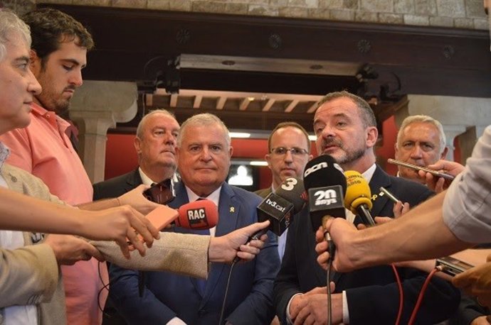 El conseller de Acción Exterior de la Generalitat, Alfred Bosch
