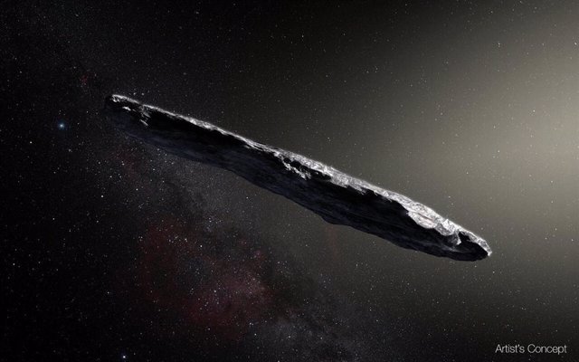 Concepto artístico de 'Oumuamua