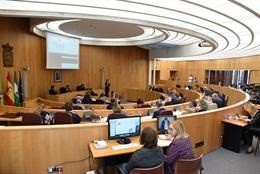 Salón de Plenos de la Diputación de Granada