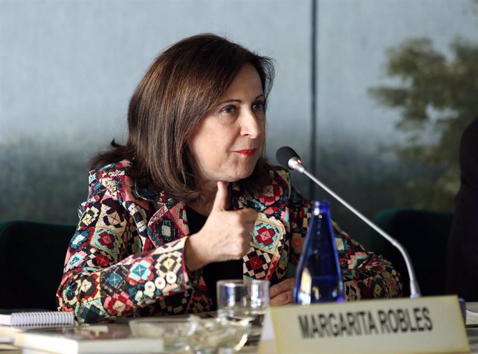 La ministra de Defensa en funciones, Margarita Robles.
