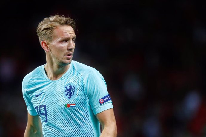 PORTO, 09-06-2019, Estadio Dragao , UEFA Nations League Final between Portugal and The Netherlands. Luuk de Jong during the game Portugal - Netherlands 1-0.