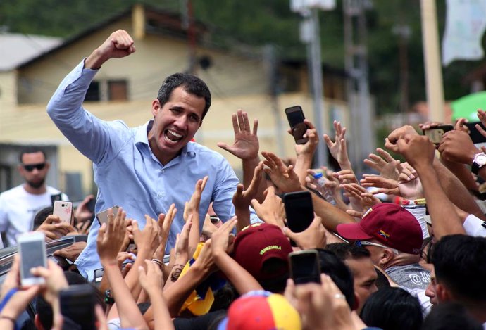 El opositor venezolano Juan Guaidó