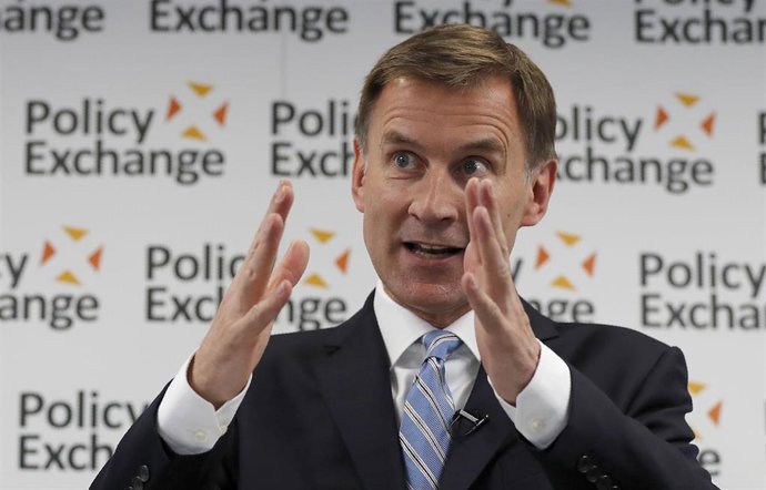 El ministro de Asuntos Exteriores británico, Jeremy Hunt