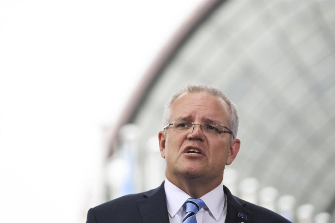 El primer ministro australiano, Scott Morrison. 
