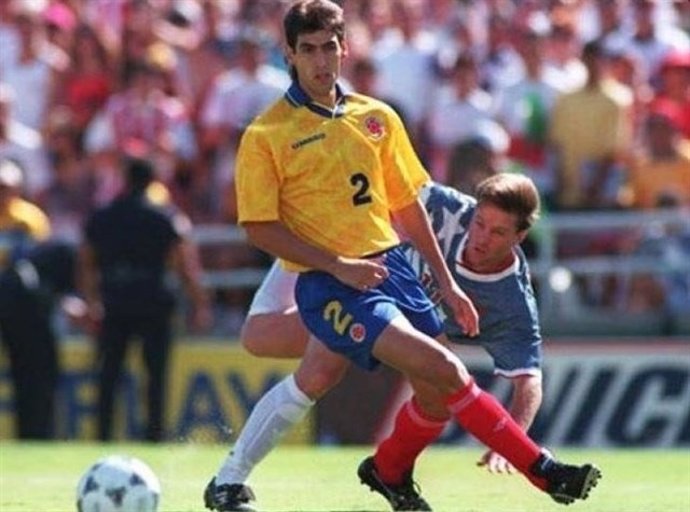 El futbolista colombiano Andrés Escobar