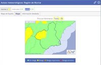 Meteorología mantiene su aviso amarillo por tormentas esta tarde en el Noroeste