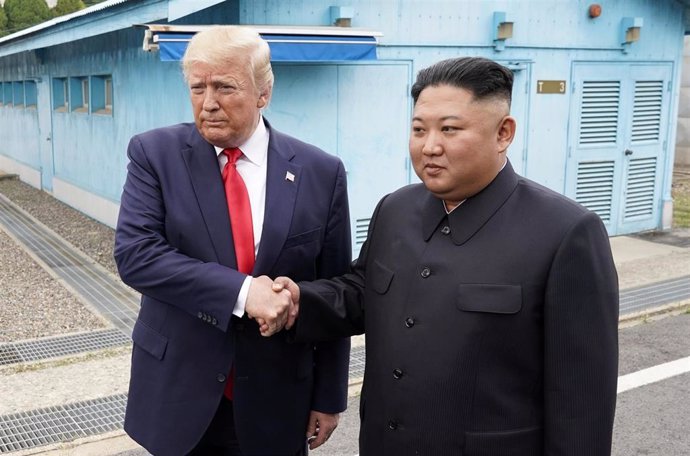 Corea.- Trump asegura que espera reunirse de nuevo con Kim Jong Un pronto