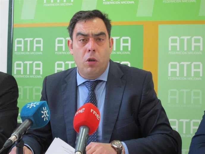 El presidente de ATA Andalucía, Rafael Amor, en una imagen de archivo