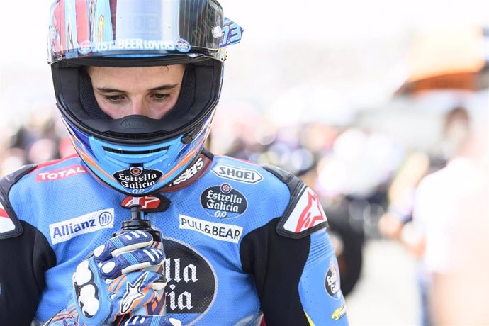 El piloto español de Moto2 lex Márquez (Estrella Galicia 0,0 Marc VDS) en el GP Holanda 2019