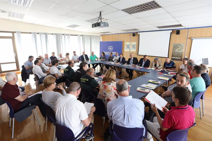 Reunión de la Junta Local de Protección Civil de los Sanfermines 2019