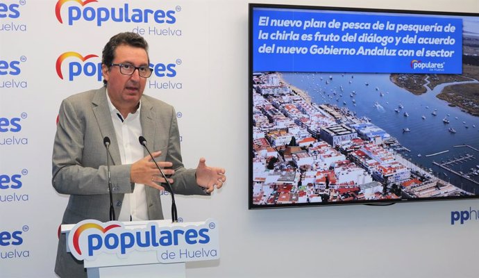 Huelva.- PP remarca que el plan para la chirla "nace del diálogo y el acuerdo" e